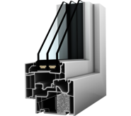 Serramenti in pcv a Torino marchio Perrero modello kf310